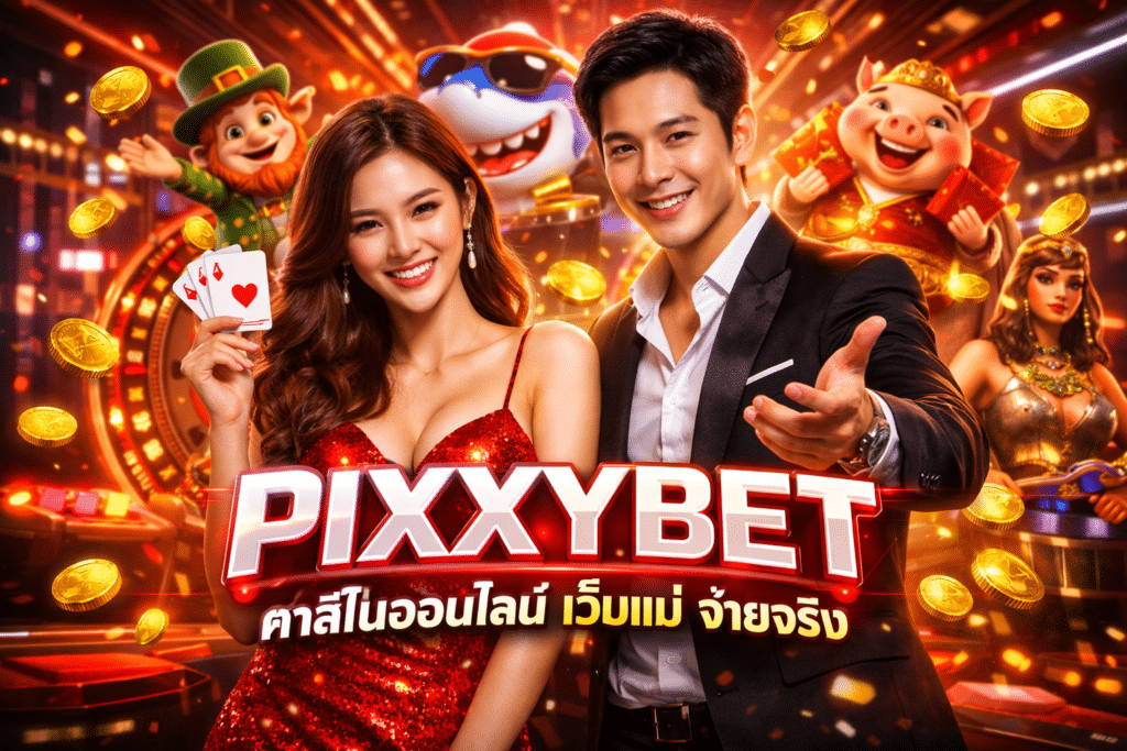 PIXXYBET คาสิโนออนไลน์ เว็บแม่ จ่ายจริง
