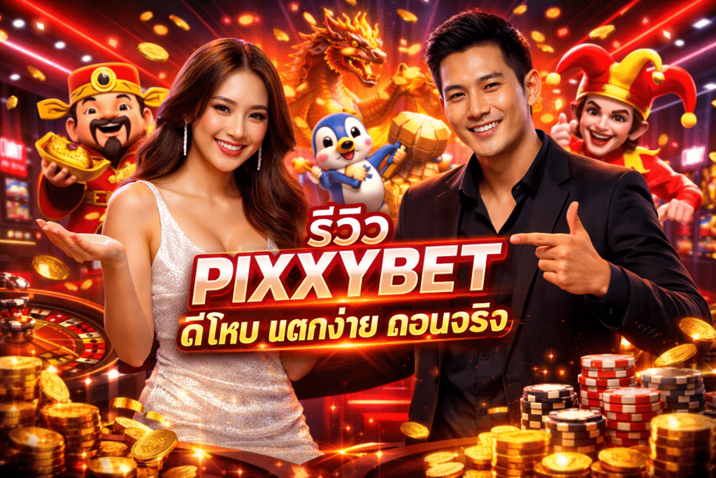 รีวิว PIXXYBET ดีไหม แตกง่าย ถอนจริง